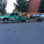Professional tow truck service Ottawa handling vehicle recovery