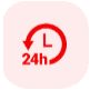 24 hrs icon