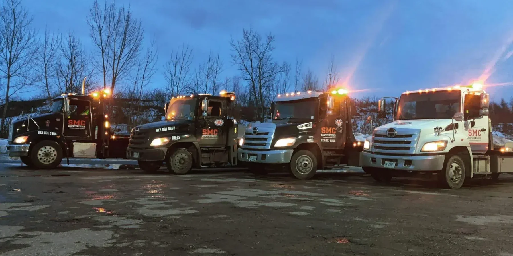 24/7 tow truck dispatch process in Ottawa by Canadian Towing Ottawa from call to drop-off